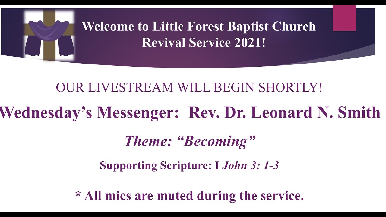 Rev. Dr. Leonard N. Smith YouTube