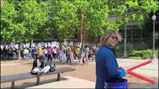 UAW 4811 Strike at UCLA: 2nd Day 5-29-2024