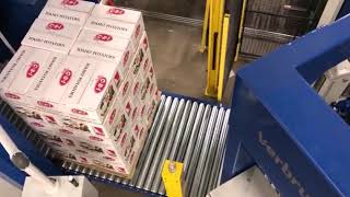 Palletizing | Automatic box palletizer VPM-VHV by Verbruggen | Stacking boxes of potatoes