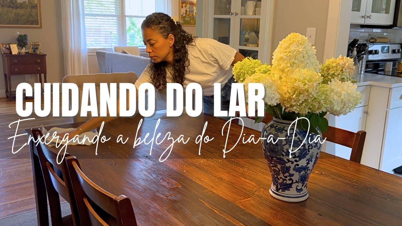 🧼 MINHA ROTINA | 🌺 COLHENDO HORTÊNSIAS | FAZENDO O JANTAR 🥘 