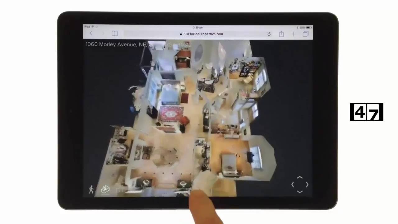 How to Nagivate a 3D Interactive Virtual Tour - YouTube