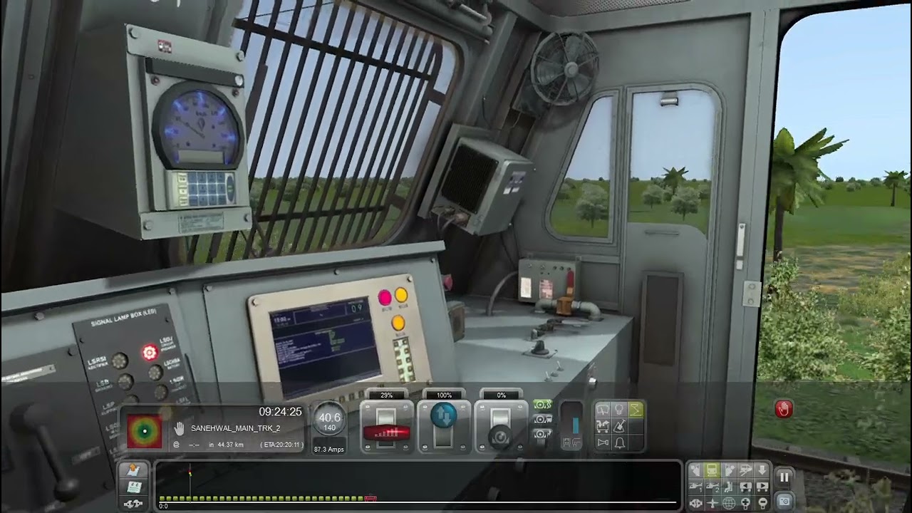 LHB ENGINE AMBALA CANT UPTO SANEHWAL SUPER FAST EXPRESS PART 7