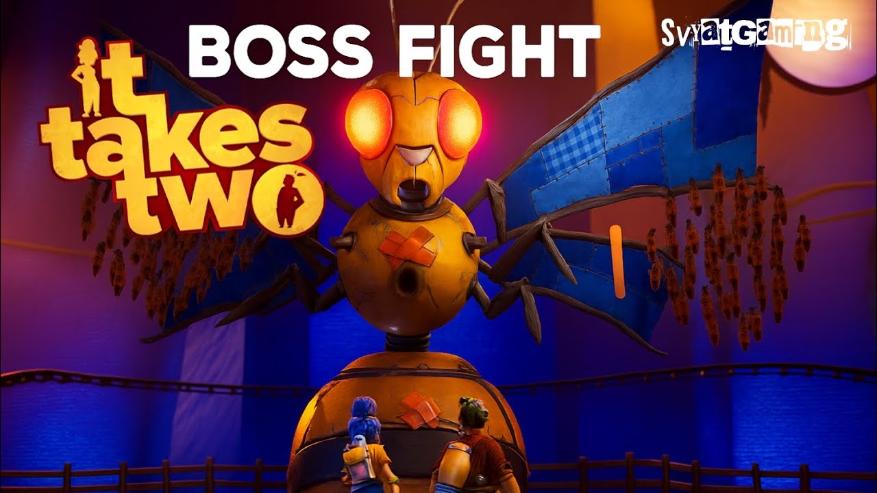 Boss Fight – Giant Mecha Queen Bee (It Takes Two)