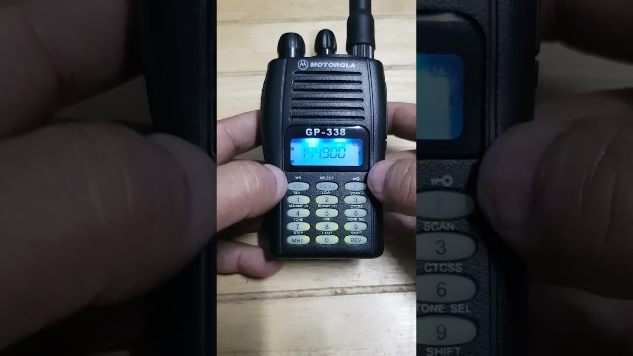 วิธีล็อคเครื่อง Motorola gp338 รุ่นเก่า