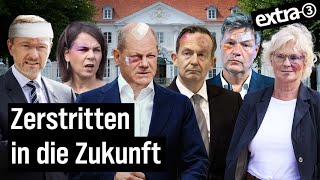 Zoff in der Ampelkoalition: Opposition in der Regierung | extra 3 | NDR