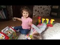 Развивающий коврик Развлечения для детей Пазлы Developing mat Play at Home Video for kids Puzzles