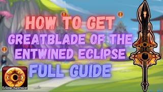 AQW Greatblade of the Entwined Eclipse Weapon Guide #65 (51% All Tagged)