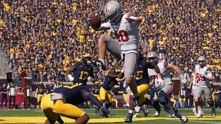 College Football 27 Ohio State Buckeyes vs Michigan Wolverines  Simulation Full PS5 Game Play