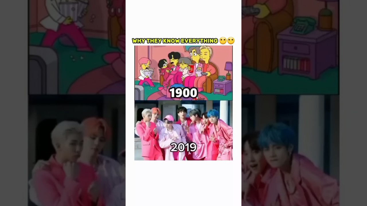 AI👍generated BTS💜Simpson Prediction😱