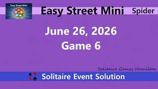Easy Street Mini Game #6 | June 26, 2026 Event | Spider screenshot 5