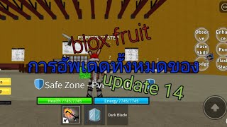 Roblox : blox fruit สปอย update 14 และข้อมูลต่างๆของ update 14 การอัพเดดทั้งหมดของ update 14