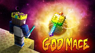 HOW I OBTAINED THE GOD MACE in Minecraft Hardcore...