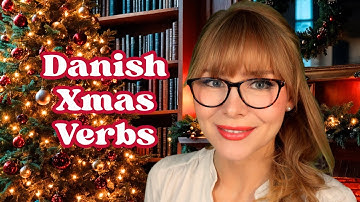 🎄ASMR Danish Christmas Verbs Lesson 🇩🇰 | Cozy Writing Sounds | Soft Spoken Language Learning ✨