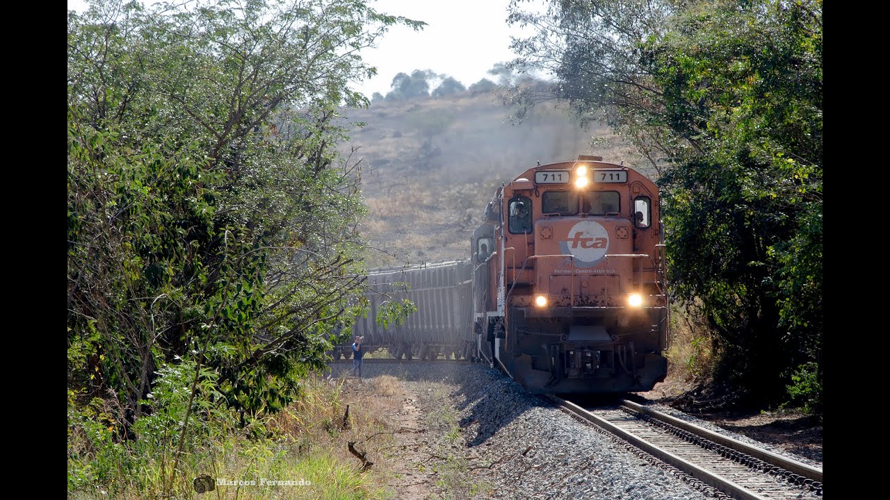 Trem Tricotrol em Lavras e Itumirim - Rota do Calcario