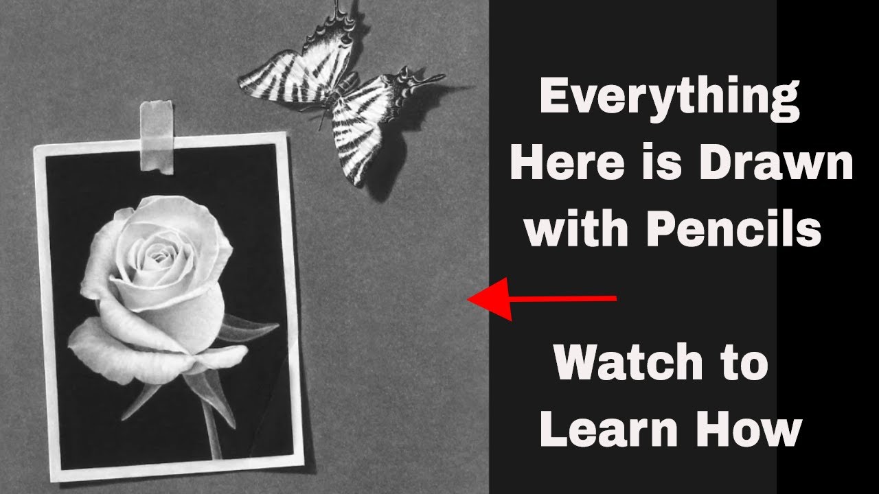 Learn to Draw this Realistic Drawing - YouTube