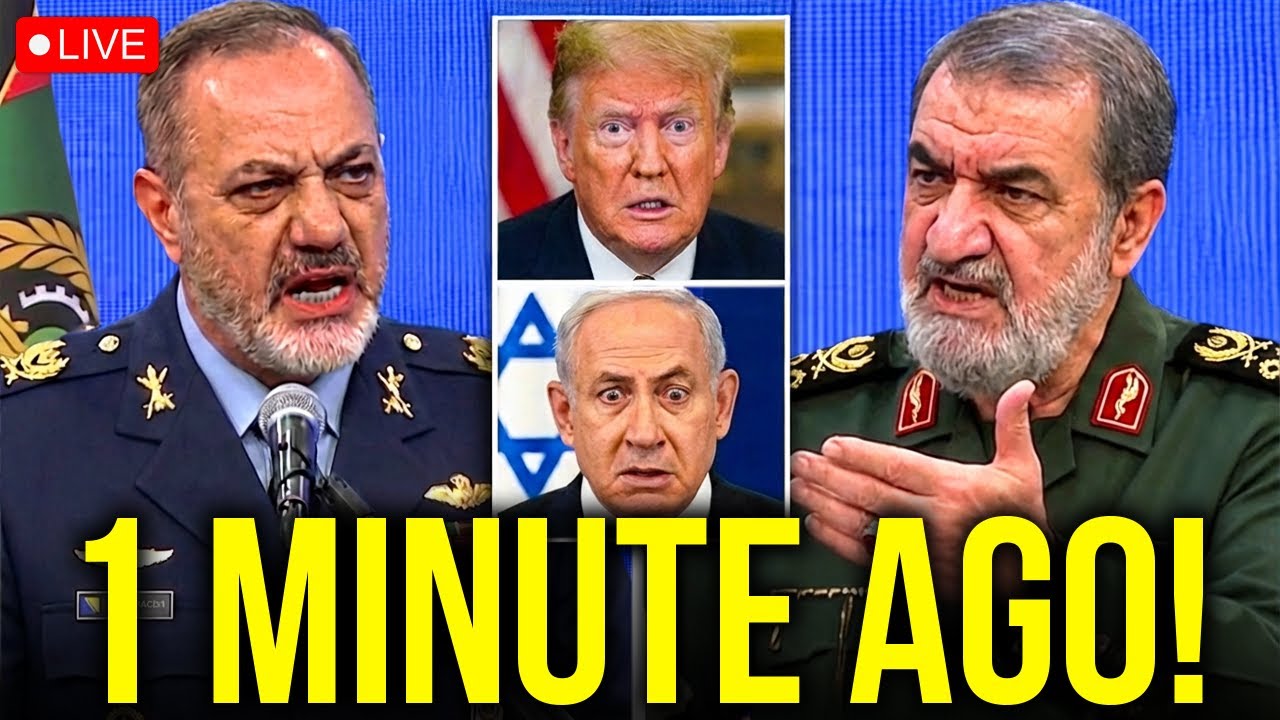 Iran's Military Leaders Give Final WARNING To U.S. & Israel | 'Leave NOW Or Else...'