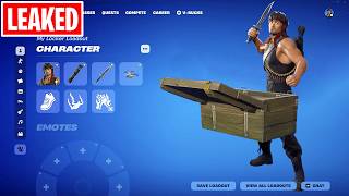 NEW John Rambo Skin, Emote & Bundle Cosmetics – Fortnite Early Showcase