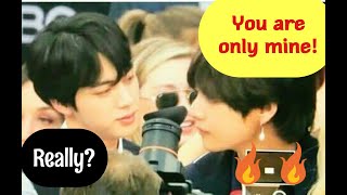 Why V Got Jealous 😤😒 Too Obvious 💜 TAEJIN 2021