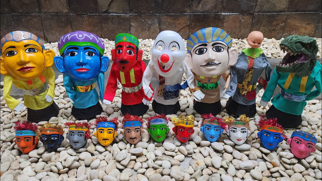 Copot Kepala Ondel Ondel Yang Salah Cari dan Pasangkan Kepala yang Cocok Dengan Badan Ondel 172