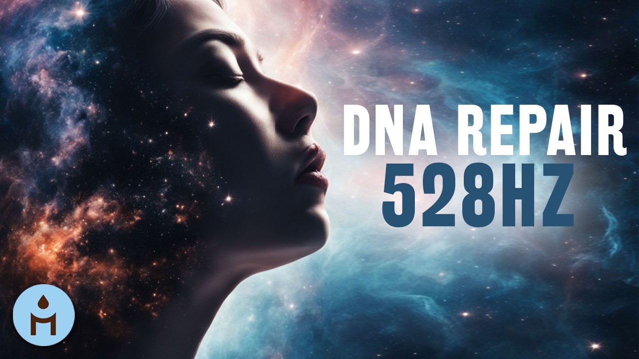 DNA Healing Meditation Music: 528 Hz Miracle Healing Frequency l DNA ...