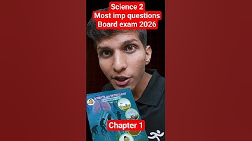 SCIENCE 2 - CHAPTER 1 IMP QUESTIONS 🔥 Science important questions 2026 ssc board class 10 mh #viral