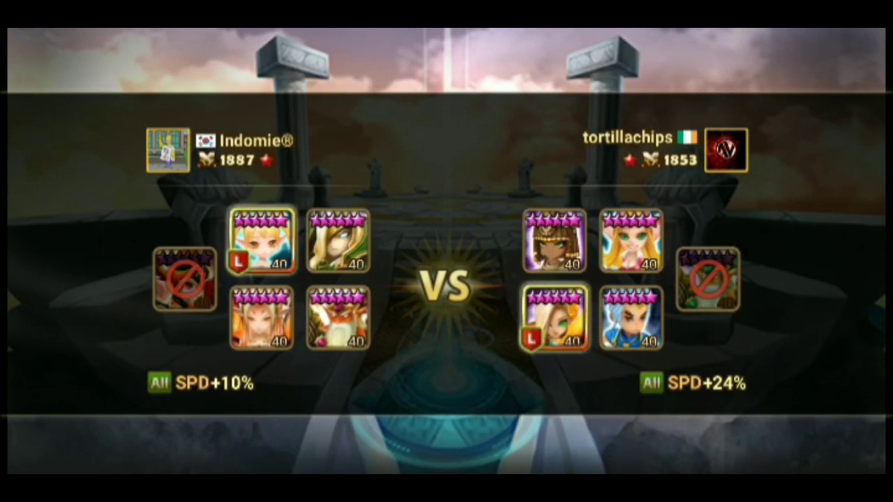 This is why you runed fran with 100% resist - Summoners war