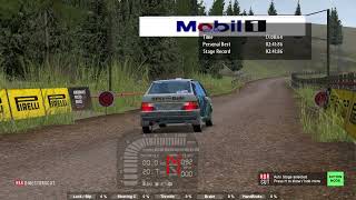 RBR rally session in Gravel rally at Crastazza ss. Support by @SubieTime