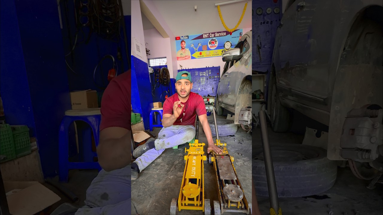 Heavy duty, superior hydraulic trolly jack आज एक और फैमली नई शामिल हुईं 