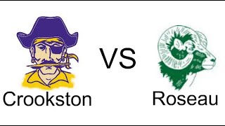 Crookston Boys Hockey vs Roseau Rams (1/27/26)