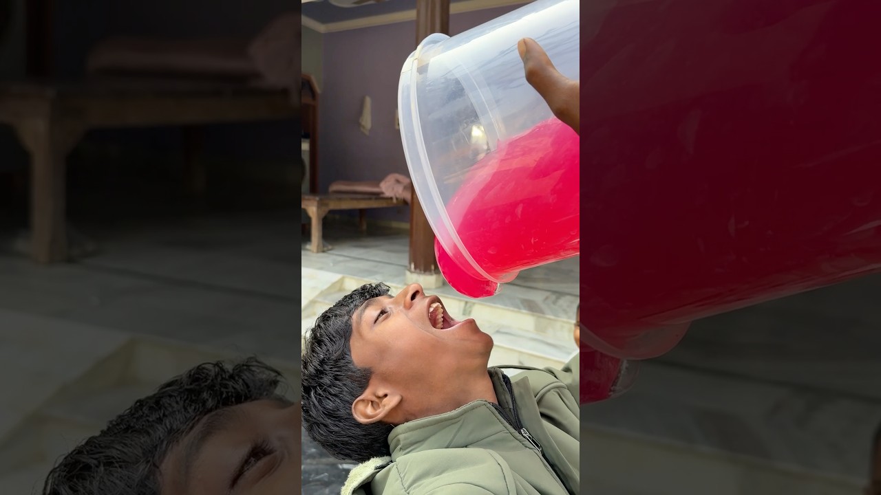 Jelly pop challenge with family 