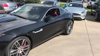 2015 Jaguar F Type Coupe for Sale at Aston Martin Dallas
