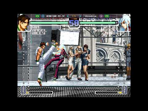 The King of Fighters 2002 - 🇧🇷 HENRIQUE-MT-SP(B) vs 🇧🇷 -Shinobism_(A) | (2026-03-14 00:08 UTC)