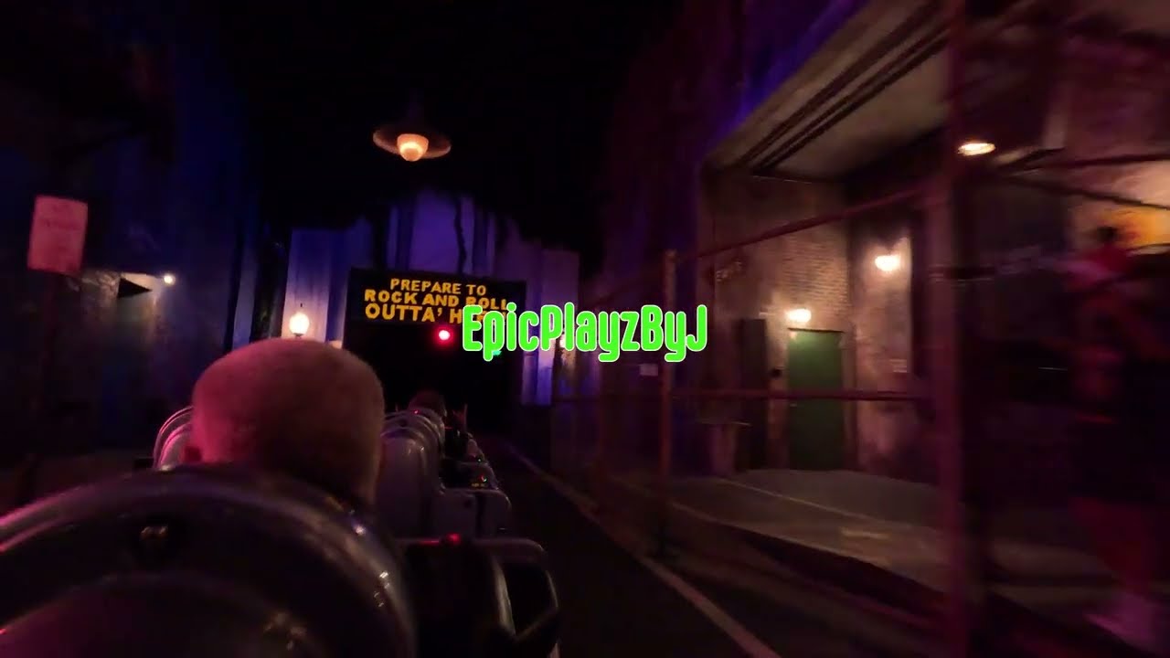 Rock 'n' Roller Coaster Featuring Aerosmith Ride Video Hollywood Studios Walt Disney World Dec 2025