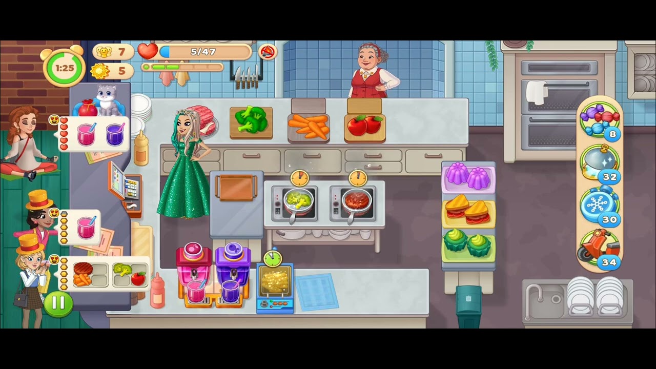 Cooking Diary: Creighton's Challenge: Gourmet Academy Restaurant. Level 2