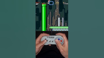 Nice and simple SHELL JUMP LEVEL #shorts #kaizo #mario