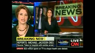 CNN - Michael Jackson death - 2009-06-25 - 7 p.m. (E)