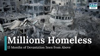 Drone Footage Reveals the Widespread Ruins Gaza’s of Rafah | DRM News | AH1I