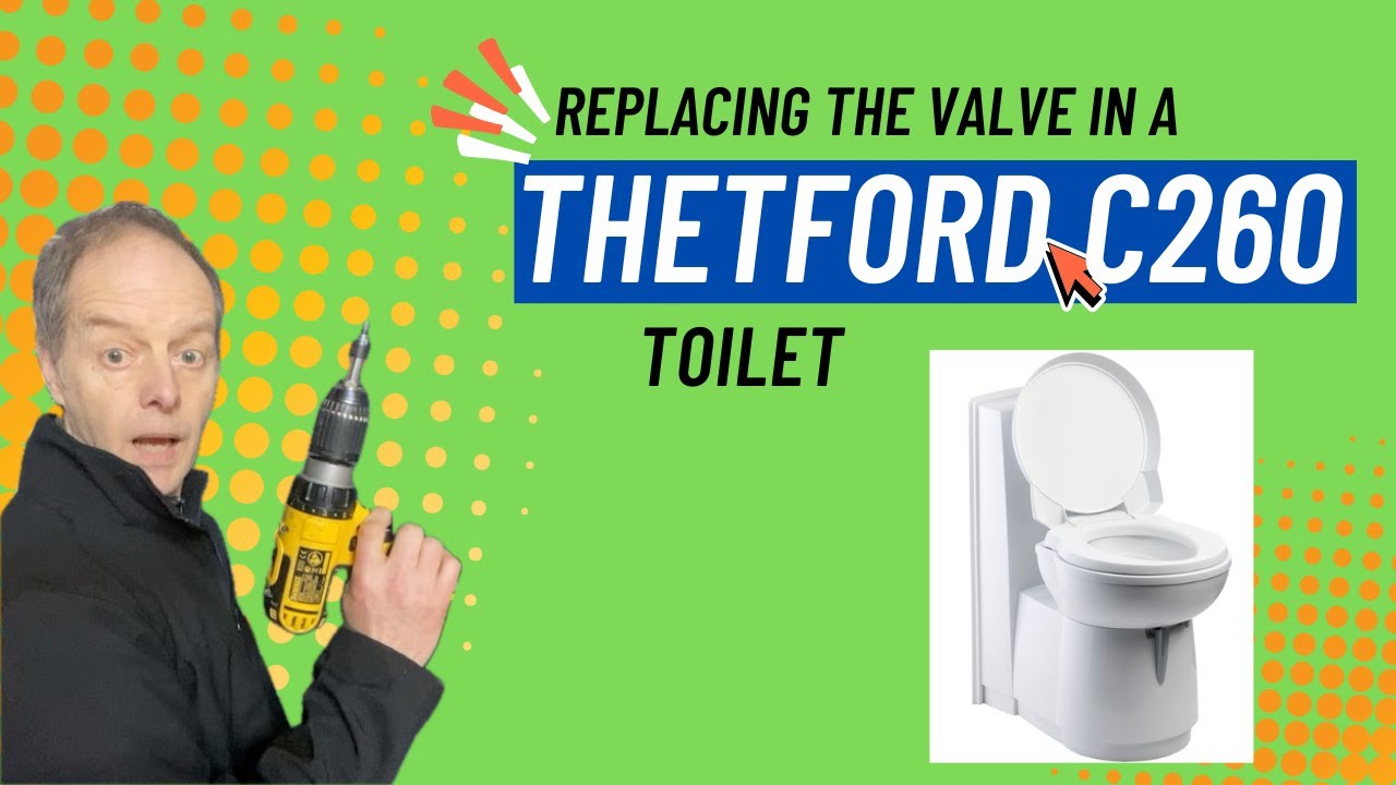 Replacing the valve in a Thetford C260 toilet - YouTube