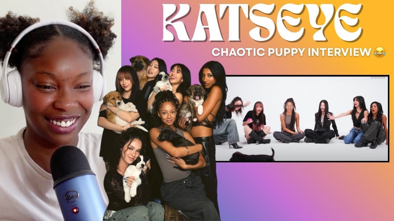 The KATSEYE Puppy Interview | EYEKON Reaction 😩🥹