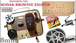 Kodak Brownie Eight58 Projector 8Mm Film Restored