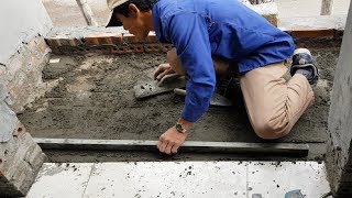 Amazing Smart Techniques Building Construct Balance Floor Processing