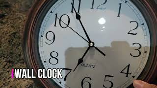 Wall Clock 12 Inch Silent