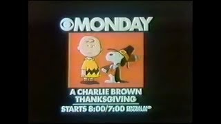 'A Charlie Brown Thanksgiving' Promo (1977)