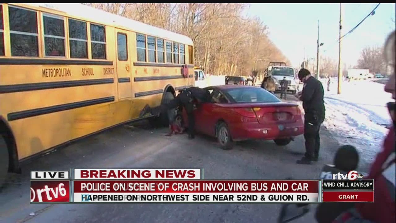 Pike Township school bus involved in multi-car crash; all students OK ...