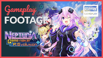 Neptunia Game Maker R:Evolution - Gameplay Footage (PS5)