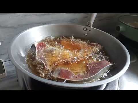 Mag prito tayo ng tuna na sariwang isda