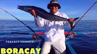 Boracay fishing/40kg.sailfish 2 big wahoo & Dogtooth tuna!