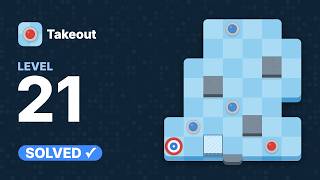 Takeout: Level 21 Solution | Curling Puzzle