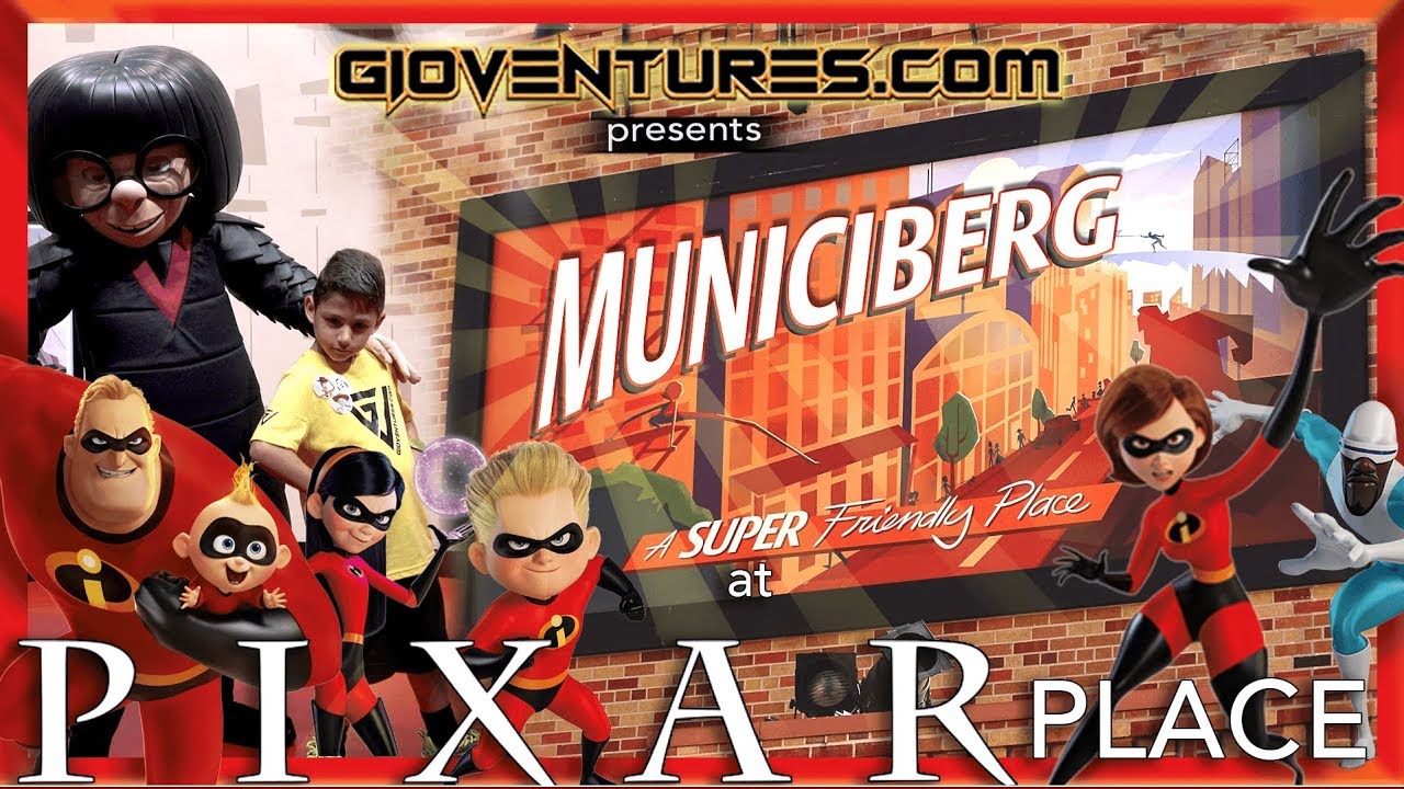 New Incredibles Land - Municiberg at Pixar Place in Disney's Hollywood Studios - YouTube