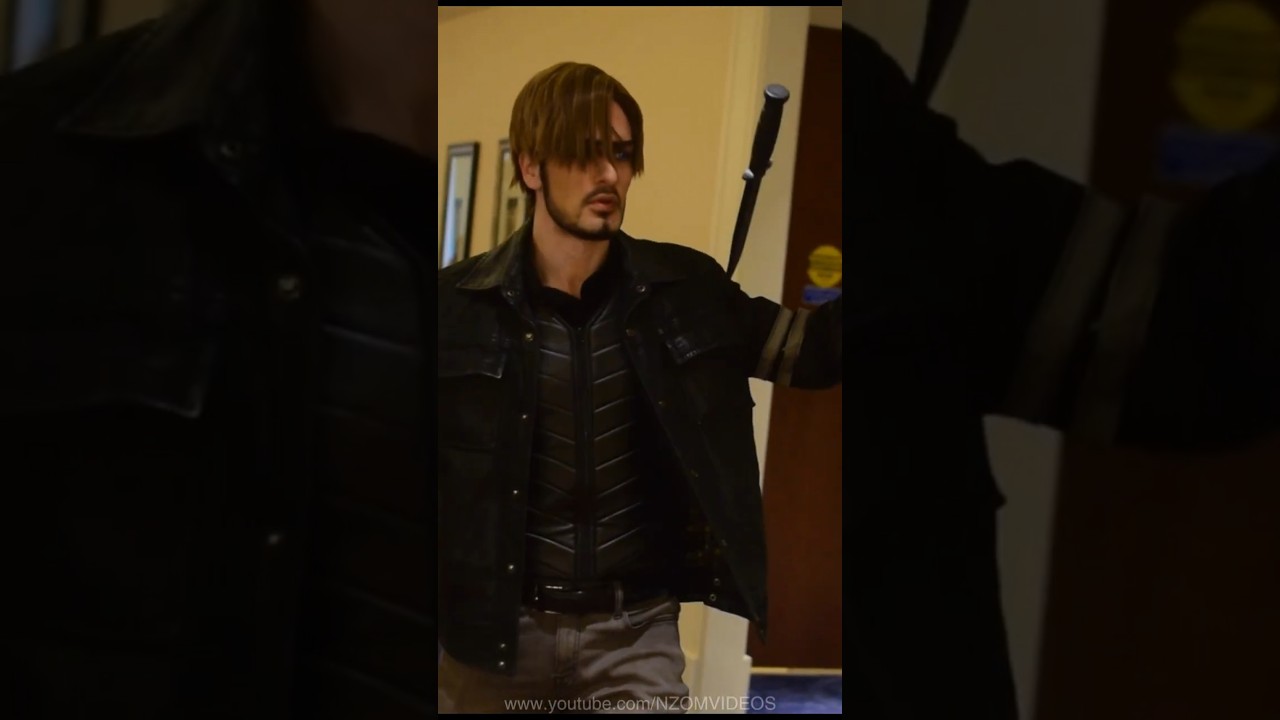Resident Evil 4 remake cosplay leon kennedy by leon chiro 